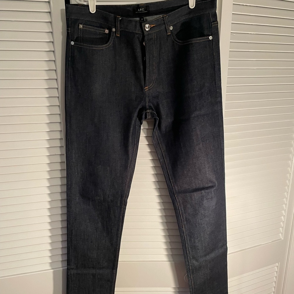 APC Raw Denim Jeans